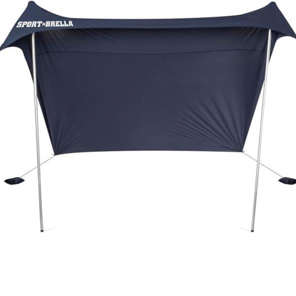 Sport-Brella Sol-Breeze Shelter UPF 50+ Sun and Rain Canopy for Camping, Beach and Sports Events (10x10)