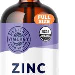 Vimergy Organic Liquid Zinc (115 ml) 57 Servings Immune Support & Metabolism Boost Vegan Gluten-Free Non-GMO