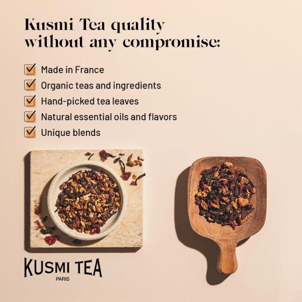 Kusmi Tea Only SpicesOrganic Herbal Tea Blend Caffeine-Free