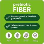 Product Title: Vitamin Bounty Prebiotic Fiber with PreforPro® Digestive & Immune Support Relieves Gut Discomfort 60 Capsules