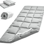 Cot Mattress Topper,Lightweight Cot pad,Quilted Cot Pads for Camping,Soft Comfortable Sleeping Cot Mattress Pad Only