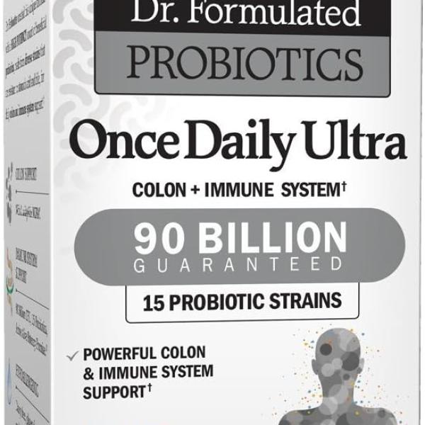 Garden of Life Dr. Formulated Once Daily Ultra 90 Billion Probiotics 30 Vegetarian Capsules