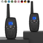 Two Way Radios for Adults, Topsung M880 FRS Walkie Talkie Long Range/Hands Free Walki Talki with Noise Cancelling for Women Kids Camping Hiking Cruise Ship