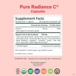 PURE SYNERGY Pure Radiance C Organic Vitamin C Capsules Immune & Collagen Support (90 Capsules)