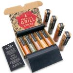 Timber Taste® BBQ Spice Rub Gift Set Premium BBQ Seasoning Kit Perfect Gift for Grill Masters Dads and Foodies Christmas Gifts Father’s Dayand Special Occasions