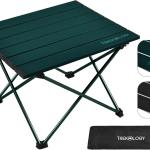 TREKOLOGY TALU Portable Folding Beach Table - Lightweight Travel Camp Table | Small Camping Table for Outdoor Adventures | Foldable, Compact, and Sturdy