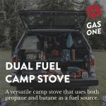 Gas One GS-3400P Dual Fuel Portable Camping Stove