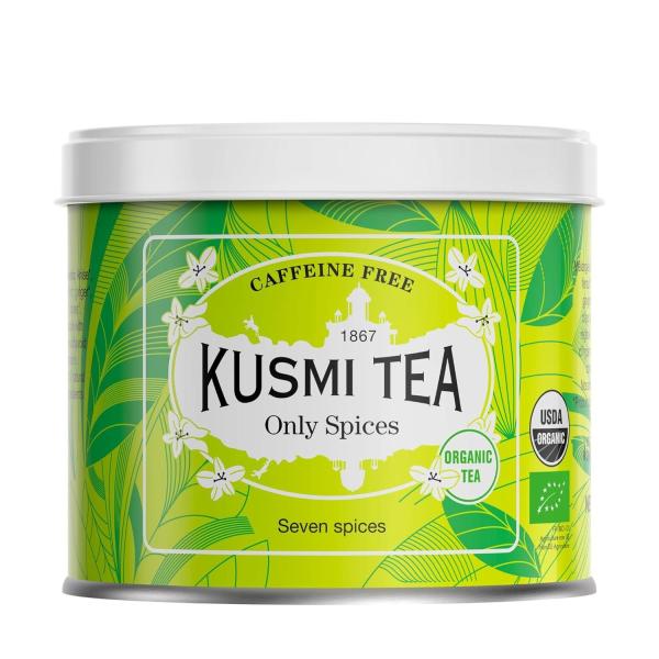 Kusmi Tea Only SpicesOrganic Herbal Tea Blend Caffeine-Free