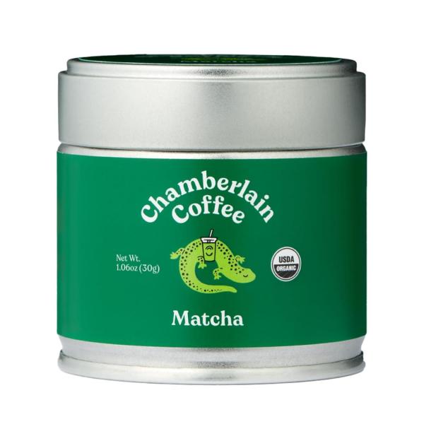 Chamberlain Coffee Ceremonial Grade A Matcha Green Tea Powder (1.06 oz) Organic Vegan GlutenFree, Premium Japanese Matcha