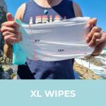 Body Wipes (20 Packs) 200 XL Shower Wipes Body Wipes for Adults Bathing, Adult wipes - Bath Wipes for Adults No Rinse, with Vitamin E & Aloe Vera, Alcohol-Free,