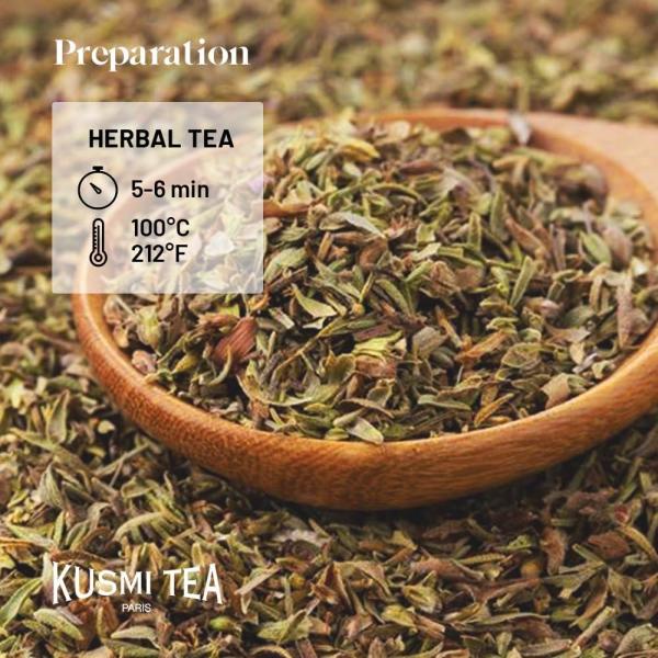 Kusmi Tea Only SpicesOrganic Herbal Tea Blend Caffeine-Free