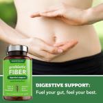 Product Title: Vitamin Bounty Prebiotic Fiber with PreforPro® Digestive & Immune Support Relieves Gut Discomfort 60 Capsules