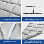 Cot Mattress Topper,Lightweight Cot pad,Quilted Cot Pads for Camping,Soft Comfortable Sleeping Cot Mattress Pad Only