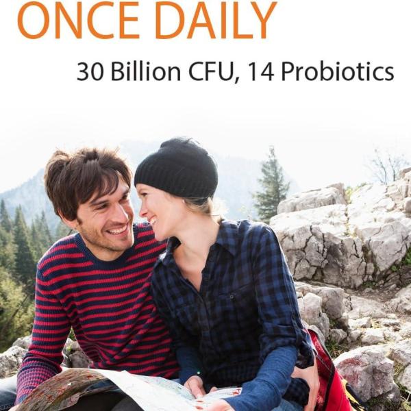 Garden of Life Dr. Formulated Probiotics Once Daily – 30 Capsules, 30 Billion CFU, Gluten-Free