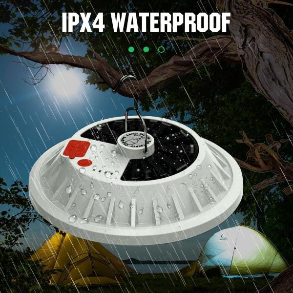 olar Camping Lanterns Remote Tent Light - 4000LM Portable LED Camping Light Hanging IPX4 Waterproof USB Rechargeable Lantern for Camping, Hiking, Power Failure, Hurricane (120 LEDs)