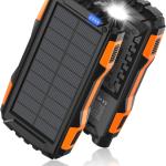 Mregb Power Bank 42800mAh Portable Solar Charger