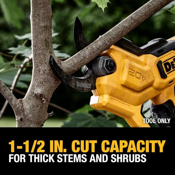 DEWALT 20V MAX Cordless Pruning Shears, Bare Tool Only (DCPR320B)