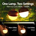 LED Camping Portable USB Rechargeable Night Light for Backpacking, Camping, and Hiking.