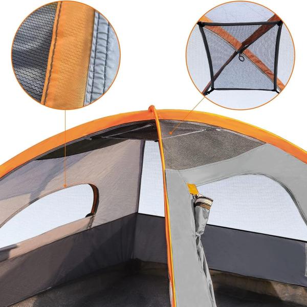 Amazon Basics Dome Camping Tent, 4 Person