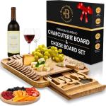 Bambüsi Charcuterie Board & Charcuterie Gift Set – Perfect Wedding, Housewarming & Holiday Gift