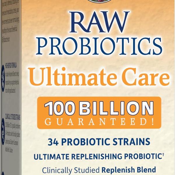 Garden of Life Probiotics and Enzymes 100 Billion CFU 30 Capsules