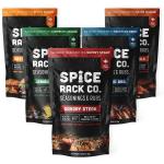 BBQ Spices and Rubs Gift Set Premium Grill Seasoning Set of 5 Flavors for BBQ Lovers