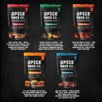 BBQ Spices and Rubs Gift Set Premium Grill Seasoning Set of 5 Flavors for BBQ Lovers