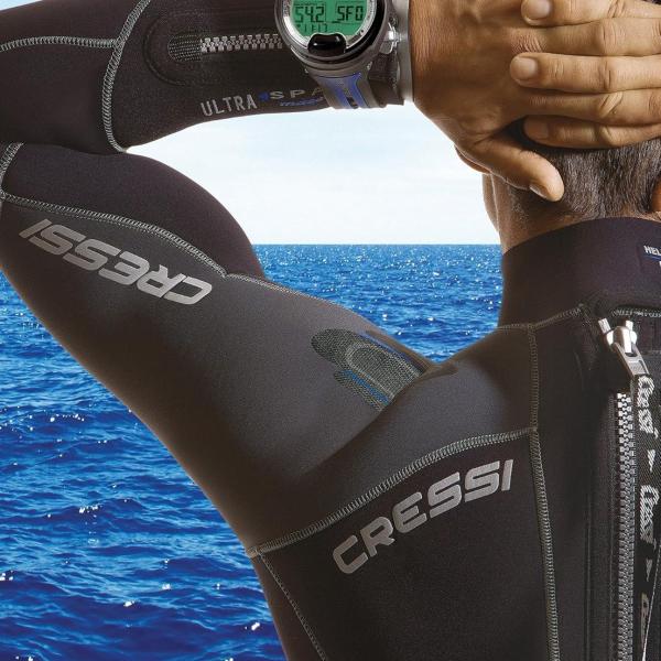 Cressi Leonardo 2.0 Dive Computer - Easy Single-Button Scuba Diving Watch with Air, Nitrox & Gauge Modes - Made in Italy