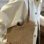 Handcrafted Openwork Woven Tote Bag